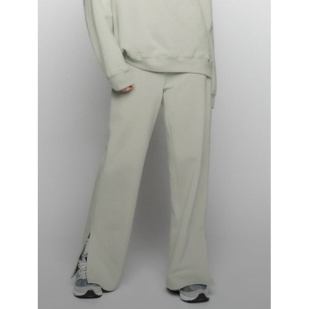 NEW Reformation women's Seafoam split hem swestpants 100% organic cotton